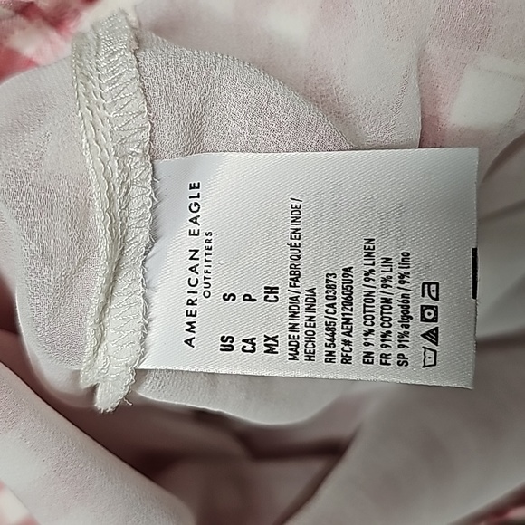 American Eagle Gingham Skirt sz S - Picture 6 of 6